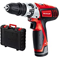 Los mejores  - Einhell TC-CD 12 Li - Taladro atornillador 12 V sin Cable con Cabezal Extraible- 2 velocidades- con cargador- batería 1…